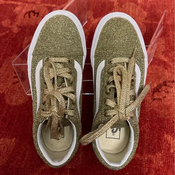 VANS Chunky Glitter Old Skool Womens Shoes - Picture 11 of 16